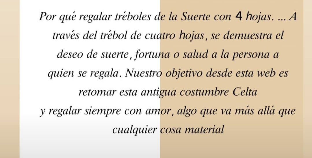 Colgante de trébol de cuatro hojas