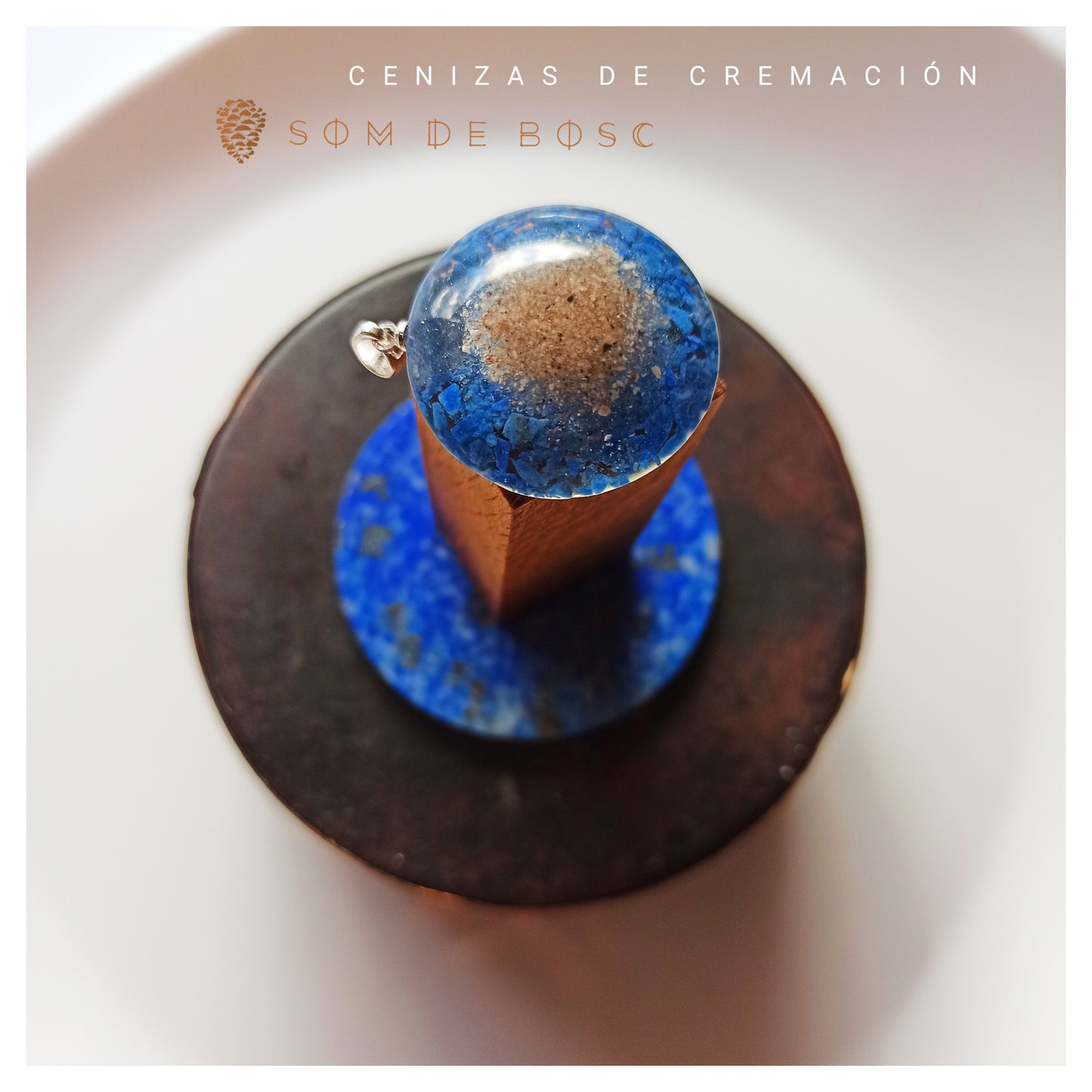 Colgante con Cenizas de cremación