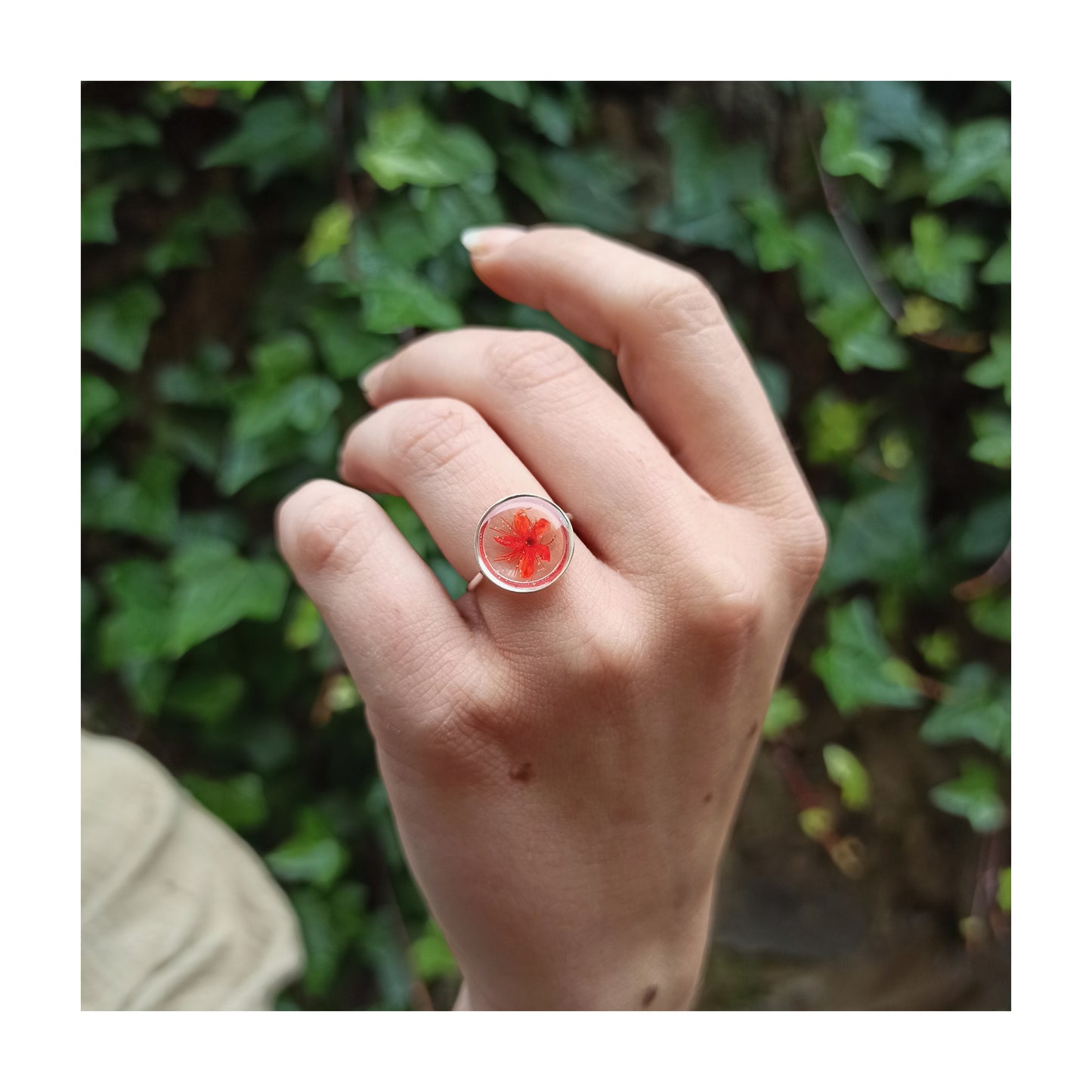 Anillo Flor de Bosque