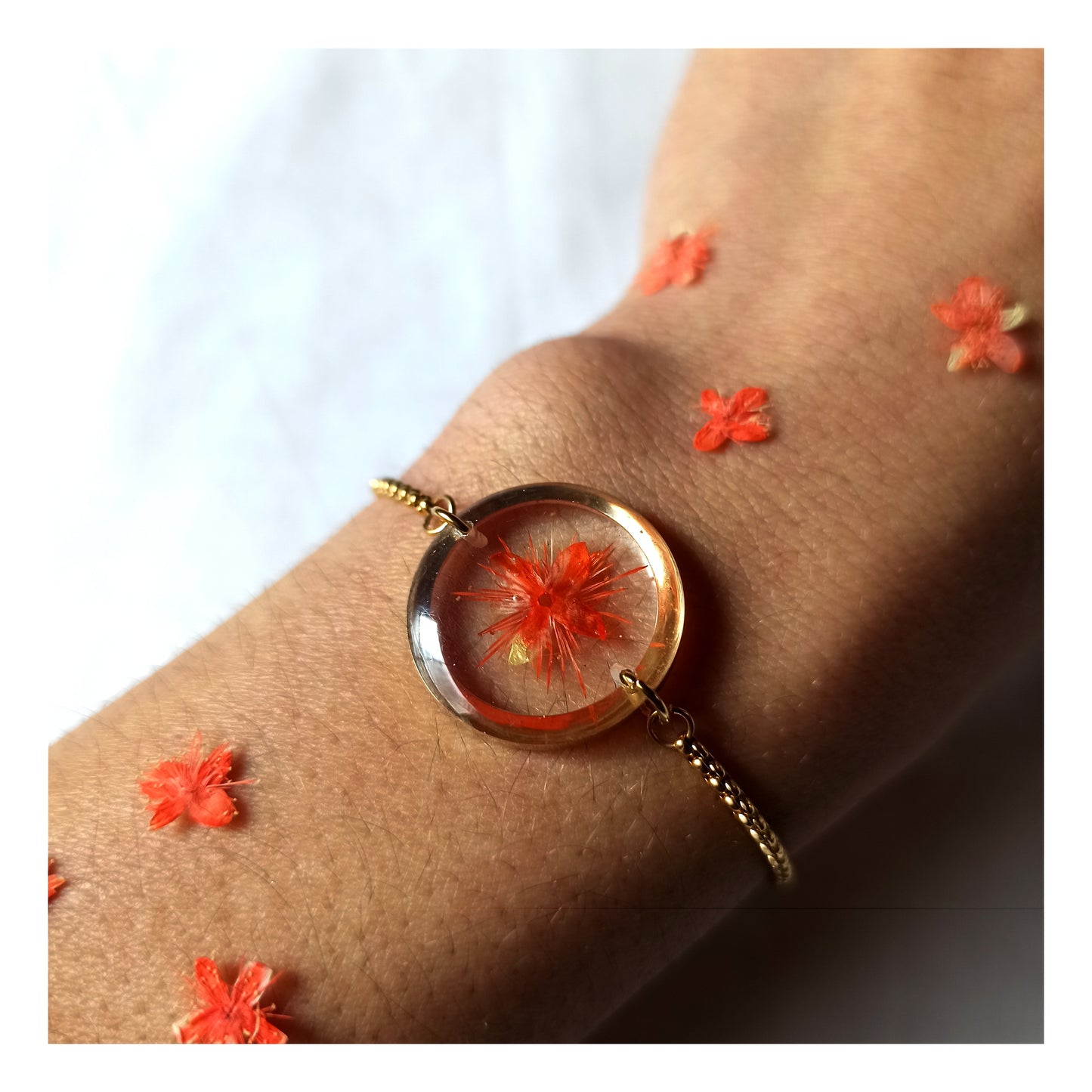 Pulsera Flor de Bosque