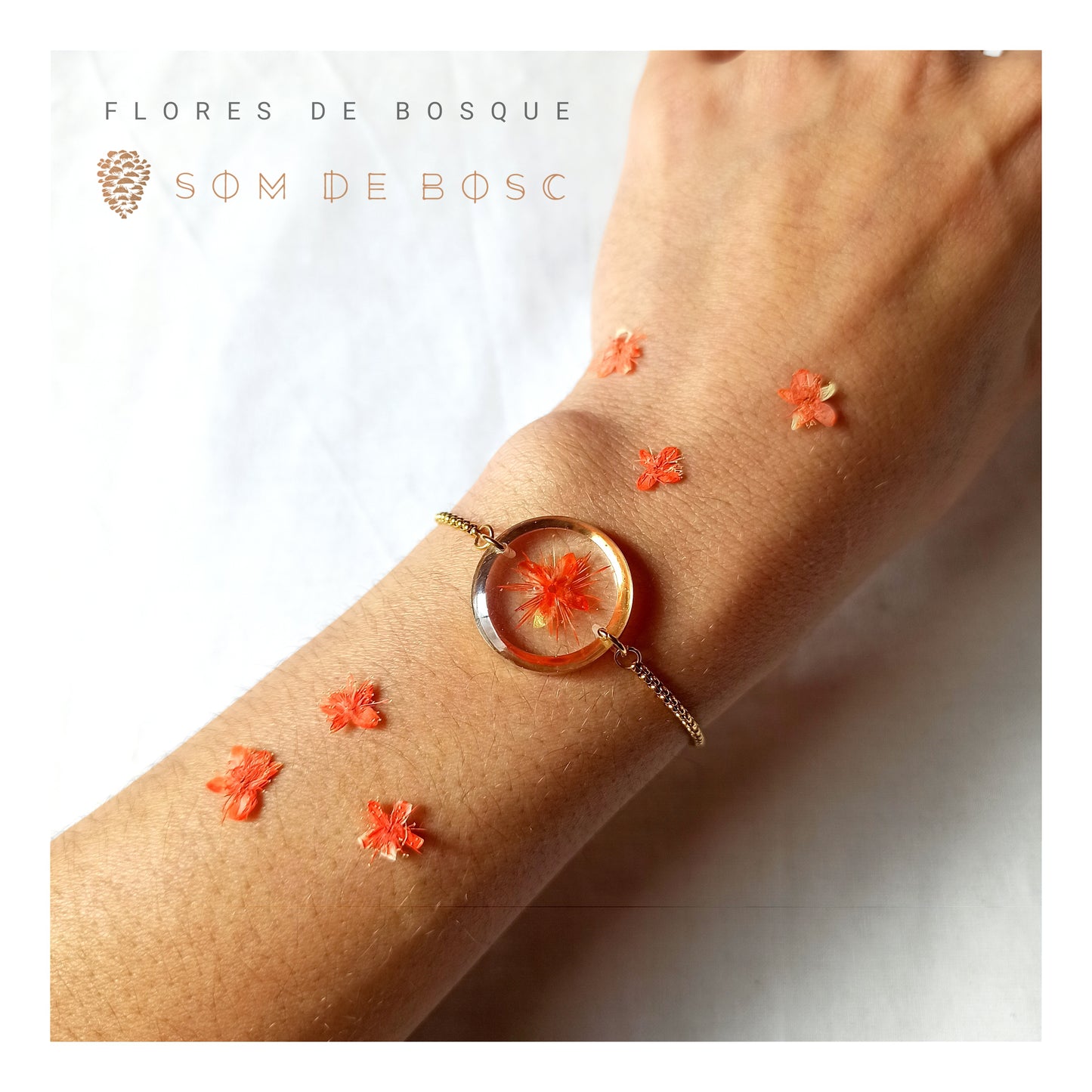 Pulsera Flor de Bosque